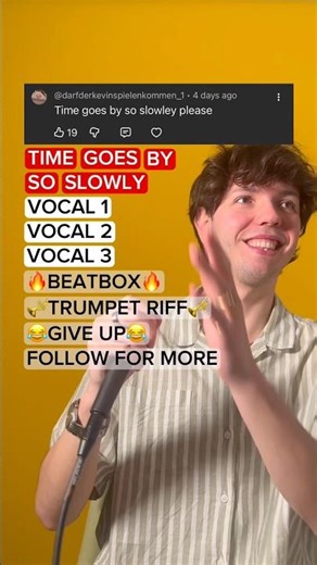 Time goes by so slowly⏰