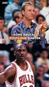 715K views · 8.9K reactions | Larry Bird absolutely had zero chill for MJ!  After the 1998 playoffs, their banter was legendary!  Who else loves this iconic rivalry?  #LarryBird #MichaelJordan #BasketballLegends #NBAHistory #PlayoffMemories #CelticsVsBulls #Sportsmanship #Rivalry #NBAPlayoffs | Basketball Buzz | Facebook