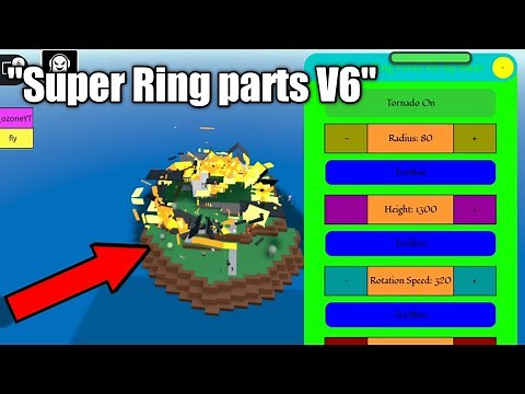 I'm Trolling Fe Super Ring Parts V6 script In natural disaster survival Roblox