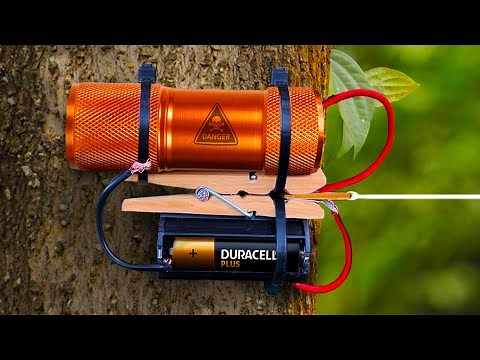 Survival Tricks You Must Know: How To Make a Trip Wire Alarm