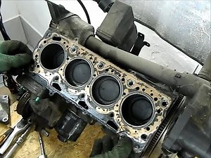 ZYLINDERKOPFDICHTUNG WECHSELN VON 4 ZYLINDER MOTOR !!!