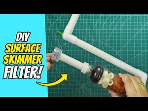 Build the Best DIY Aquarium Surface Skimmer Filter at Home!