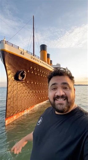 I made a Titanic out of chocolate! 🍫🚢 #shorts #asmr #turkishasmr #asmrfood #asmrturkish