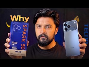 TECNO SPARK 50 - Unboxing and Review with Camera Test | Price in Pakistan 43,999