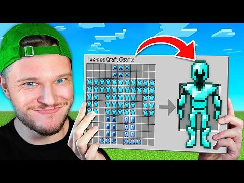 Minecraft, but the crafts are GIANT!
