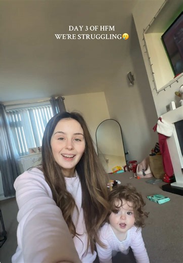 Day 3 of Ottilie having hand, foot and mouth disease and to keep it real we are struggling with the lack of sleep and seeing her in so much pain. Sending lots of love to any other parents with poorly babies at the moment🤍. #motherhoodunfiltered #ukmum #mumsoftiktokuk #hfm #babiesoftiktok