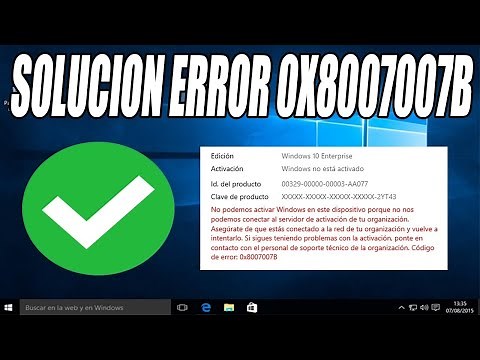 SOLUCION ERROR 0x8007007b al activar Windows | Soluciones Windows 10 y 11 ✅