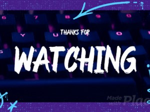 Placeit - Twitch Stream Ended Screen Video Maker Featuring a Graffiti Aesthetic