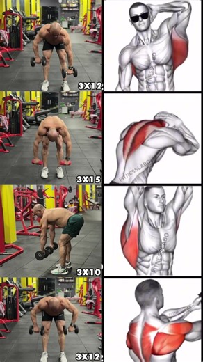 284K views · 2.9K reactions | ✅ Dumbbell back workout home workout • Renegade Row®️ Wall Support Bent Over Row®️ One Arm Row• Floor Pullover3 sets 12-15 reps #fitness #gym #exercise #workout #workoutroutine #exercisetips #fitnesstips #bodybuilding #backworkoutDumbbell | kamalc32 | Facebook