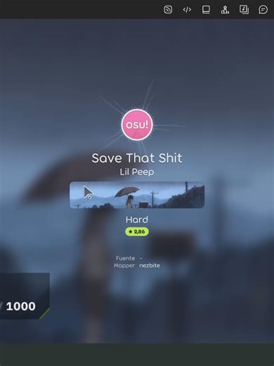 Save that shit lil peep FC... #osu #lazer #gameplay #clips #livehighlights