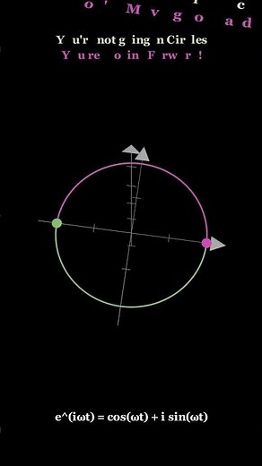 Visualizing Euler's Formula: Why You're Moving Forward, Not in Circles