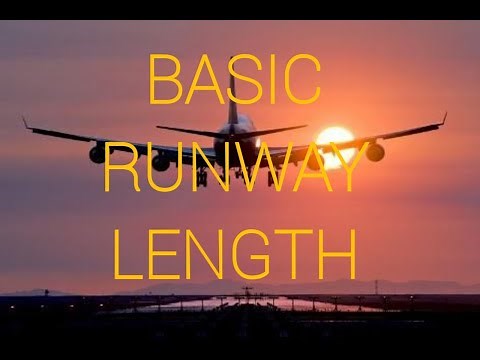 Basic runway length | airport engineering