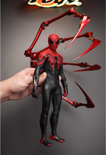 Marvel's Spider-Man 2 Superior Suit Hot Toys Unboxing