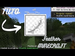 TUTORIAL HOW TO OBTAIN FEATHERS ON MINECRAFT (beginner tutorial) Tutorial to get minecraft feathers