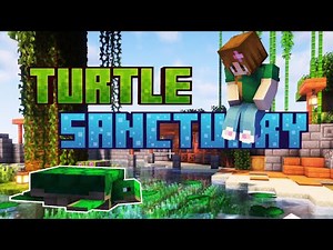 Minecraft Turtle Sanctuary Build – Turning My World into a Turtle Paradise! | Minecraft Survival