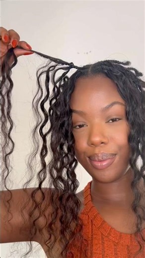 I can’t believe how QUICK this CROCHET HAIR install was!