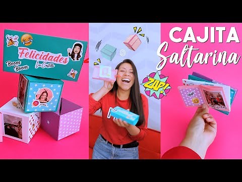 DIY CAJAS SALTARINAS /REGALO SORPRESA❗| Divas Creativas