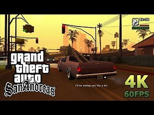 GTA San Andreas (2004) PC Gameplay [4K 60FPS] | First 30 Minutes