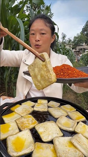 TOFU EATING #asmr #food