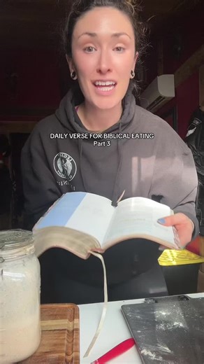 2 Timothy 1:7 He gave us a SOUND MIND. The food HE provided us supports that. The food the WORLD has created goes against it. #biblicaleating