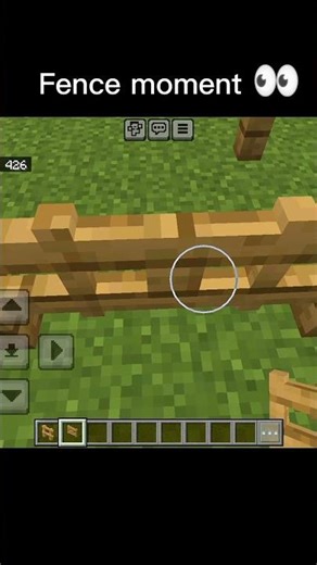 The 26.0 Fence "Glitch" is insane... 🛠️😲 #shorts #minecraft