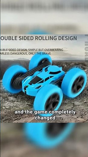 Unleash Epic Fun with the RC Stunt Car! 🔥 360° Flips & Double-Sided Action!