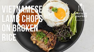 When we think of Vietnamese food, we think of Bánh mì or Pho, but Duncan Lu showed us an absolute Vietnamese classic with an Aussie twist - Vietnamese Lamb Chop on Broken Rice. This one is definitely worth a try! Find the recipe: https://everydaygourmet.tv/recipes/vietnamese-lamb-chops-on-broken-rice | Everyday Gourmet