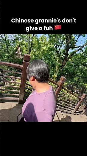 Chinese grannies don’t care 😂