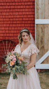 Step into elegance with our blush tulle dress! Delicate layers of tulle cascade gracefully, creating a soft and ethereal silhouette that will sweep you off your feet. Perfect for the romantic bride who dreams of floating down the aisle like a vision in pink.💕 #BlushTulle #EtherealBeauty #BridalElegance" | Blushfashion