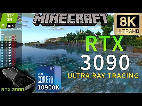 Minecraft RTX 8K | RTX 3090 | ULTRA RAY TRACING | DLSS 2.0