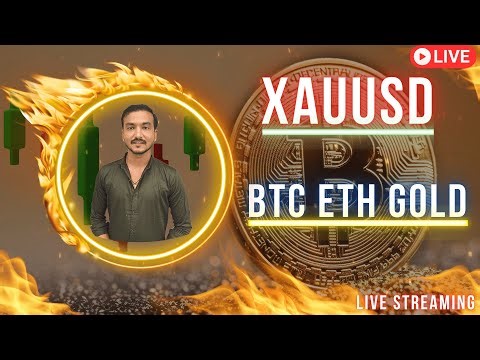 08 OCT | Crypto Live Trading | Bitcoin, BTC & XAUUSD Live | @PMSMALLTRADERS Live Today🚀