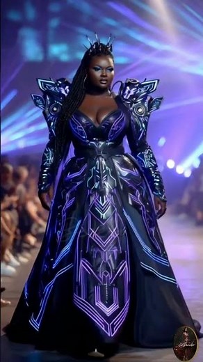Afrofuturistic Neon Fashion | Powerful Black Women Redefining Luxury Style