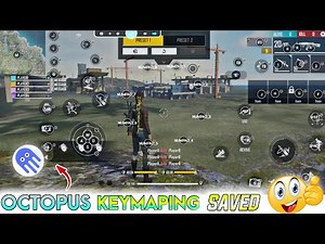 HOW TO SAVED OCTOPUS KEY MAPING 🤩 KEYBOARD AND MOUSE ON MOBILE FF // FF KEYBOARD AND MOUSE GAMEPLAY