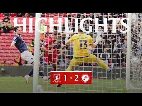 Highlights | Boro 1 Millwall 2 | Matchday 40