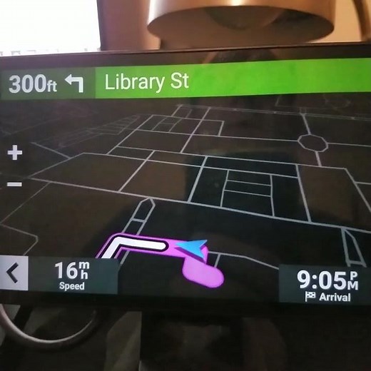 Voice only multiple stop route using Garmin DriveSmart 66