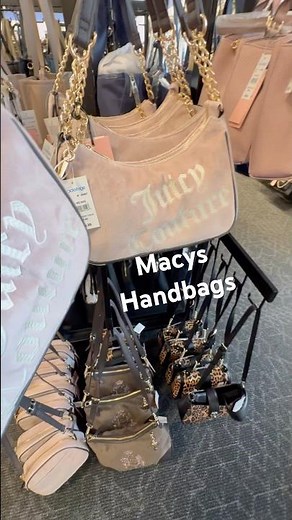 MACYS HANDBAG SALE JUICY COUTURE STEVE MADDEN & MORE #juicycouturebags #macys