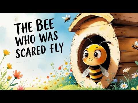 The Bee Who Was Scared to Fly 🐝 | Inspirational Story for Kids About Courage & Confidence