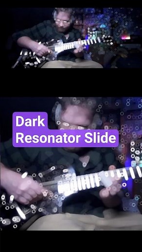 Dark Resonator Slide #resonatorguitar #slideguitar #relaxingmusic #shorts #chillmusic