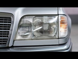 1995 Mercedes-Benz E 200 W124 legendary car of the final year of production