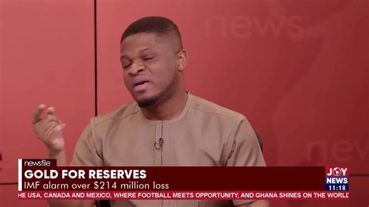 "You call an auction opaque? It means you don't know what an auction is. GoldBod buys gold by law through licensed buyers. All our licensed gold buyers are published on our website and you're calling for transparency." - Sammy Gyamfi to Dr. Tiah Mahama and Bright Simons #Newsfile | JoyNews