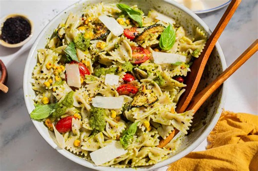 Summer Pasta Salad | The Mediterranean Dish