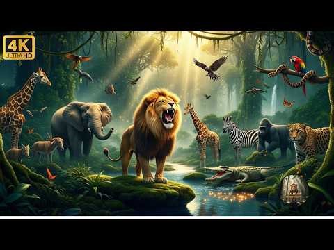 Epic African Jungle Animals – Wildlife Documentary 4K