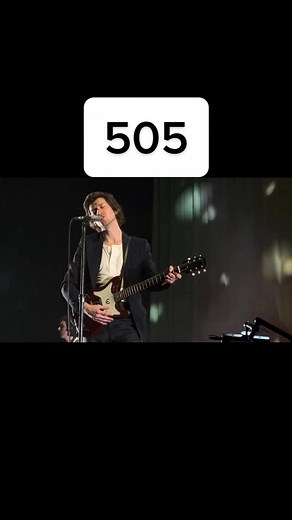 505 (New Arrangement) #arcticmonkeys #505