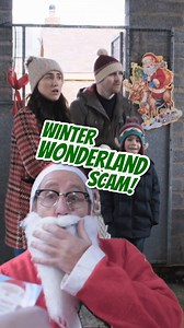 When you book a Winter Wonderland experience and it turns out to be a scam 🎄 featuring the legendary Michael Smiley as Santa 🎅🏻 | Paddy Raff