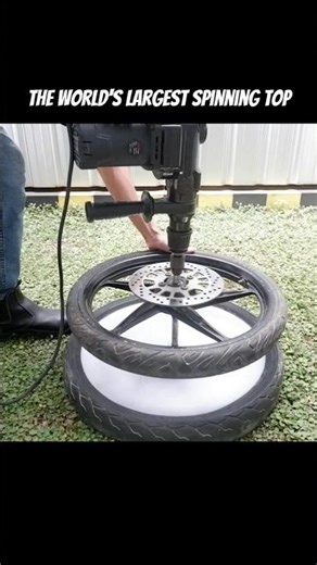 The World's Largest Spinning Top