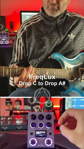 No more re-tuning between songs! @hotoneaudioinst Freqlux drop tuning