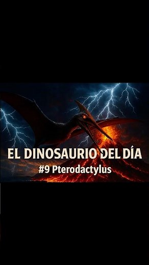 Octubre prehistorico | 09-Pterodactylus
