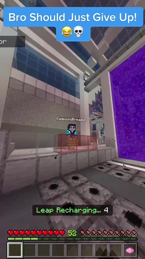 Lol! 😂 #foryou #deathrun #gaming #minecraft
