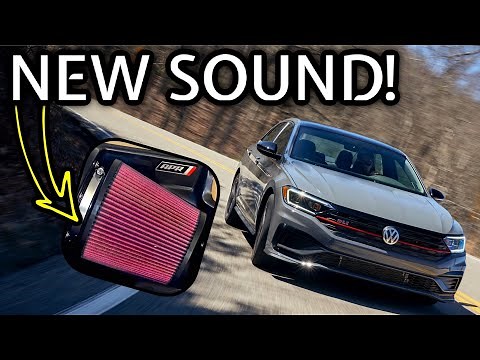 2021 Jetta GLI (MK7) - APR Open Intake Installation and Sound Comparison - Before and After