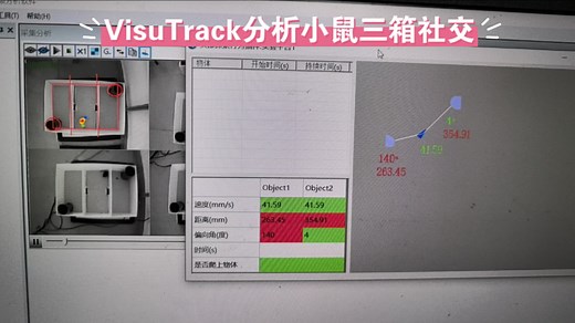 VisuTrack分析小鼠三箱社交实验太强大了